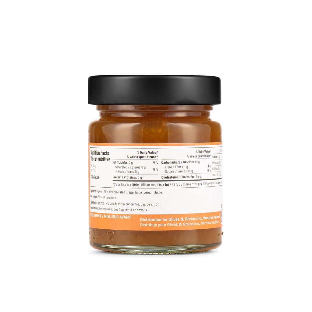 Confiture d'abricot doré