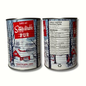 PRÉCOMMANDEZ - Sirop d’érable pur du Québec